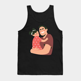 Best Granddaddy Ever From Granddaughter Sticker Tank Top